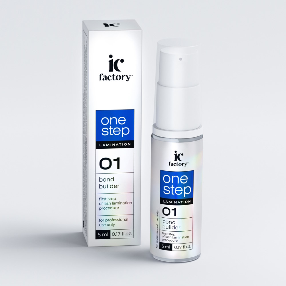 IC Factory Состав для ламинирования ресниц ONE STEP BOND BUILDER, 5 мл