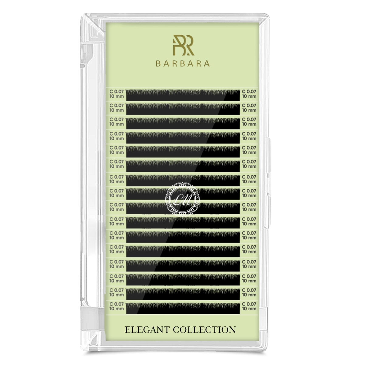 Barbara Ресницы черные Elegant - 16 линий