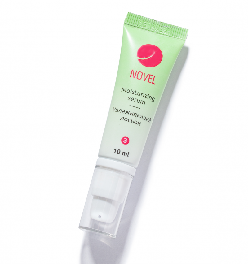 Novel Состав №3 Увлажняющая сыворотка  для ламинирования ресниц и бровей, 10мл