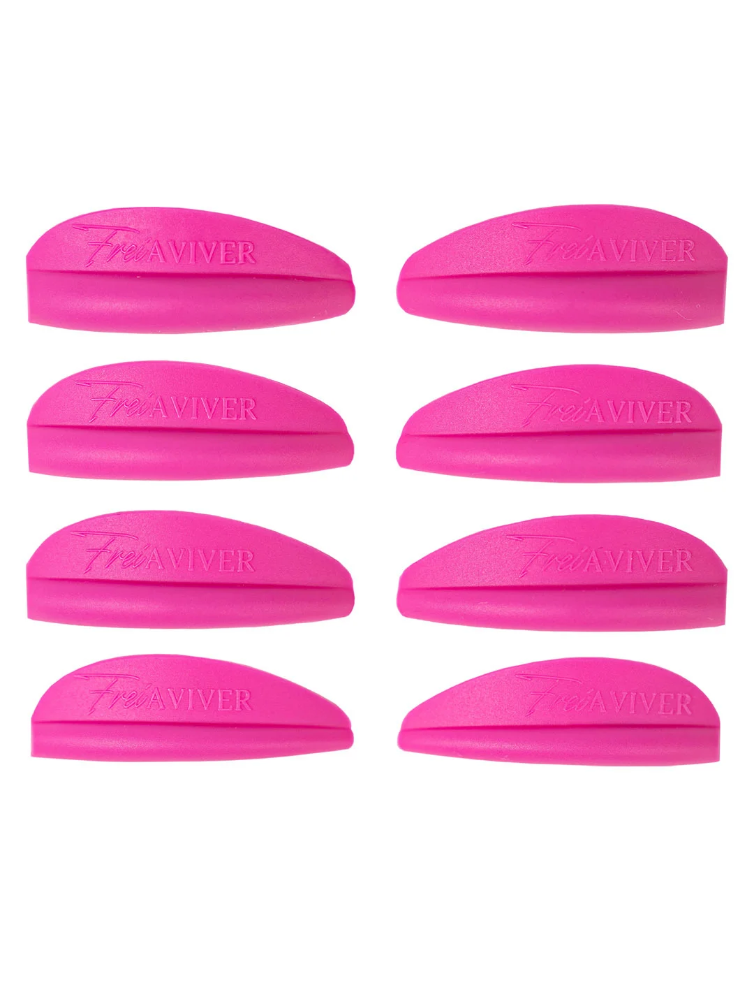 FreiAVIVER Набор силиконовых валиков с округлым эффектом (матовые), 4 пары