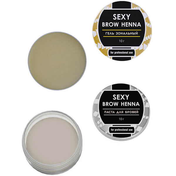 Innovator Cosmetics Набор для идеального контура бровей Sexy Brow Henna