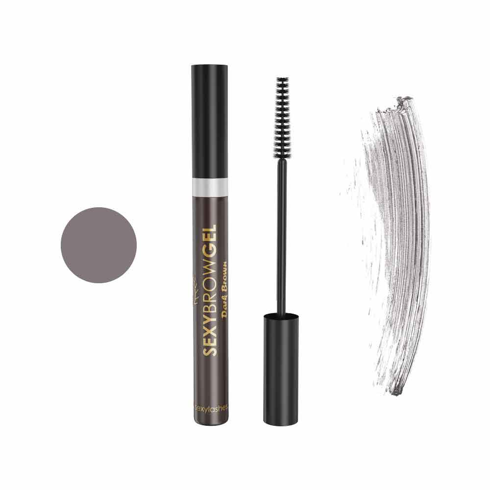 Innovator Cosmetics Гель для бровей оттеночный Sexy Brow Gel (темно-коричневый 7 г)