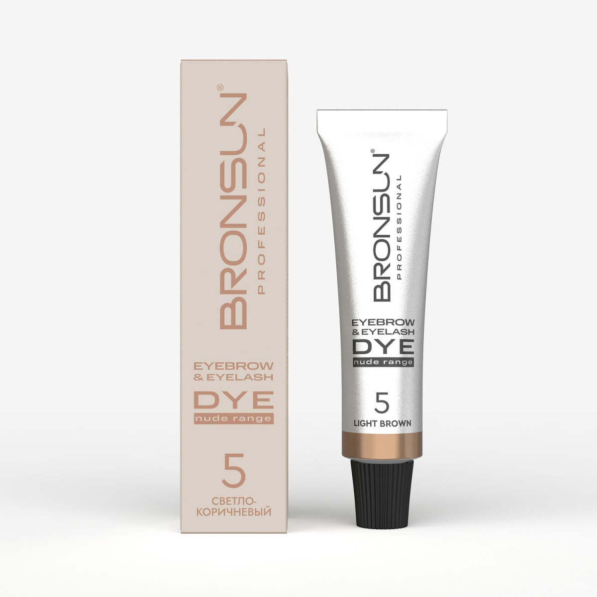 Bronsun Крем-краска для бровей и ресниц NUDE RANGE