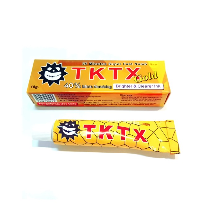 Охлаждающий крем TKTX gold 40%, 10 г