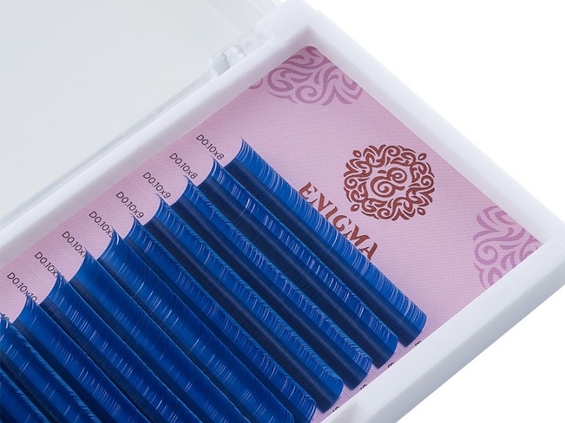 Enigma Ресницы Blue - 6 линий, MIX