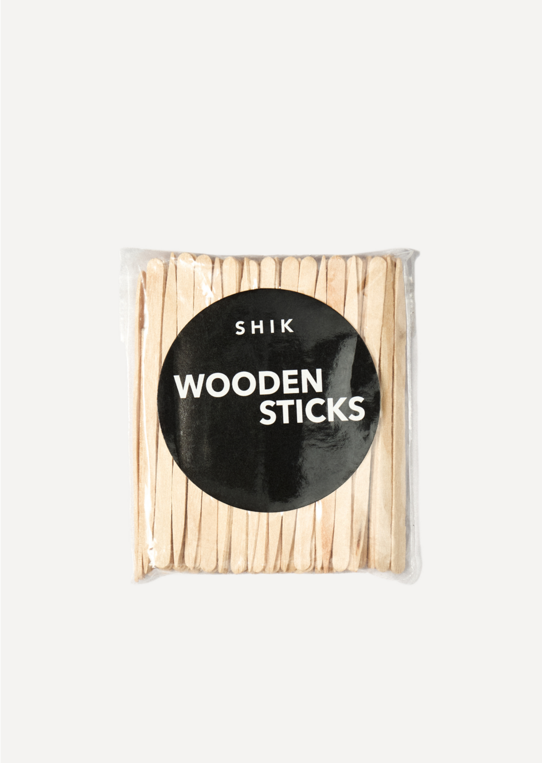 Shik Деревянные шпатели для нанесения воска WOODEN STICKS, 100шт