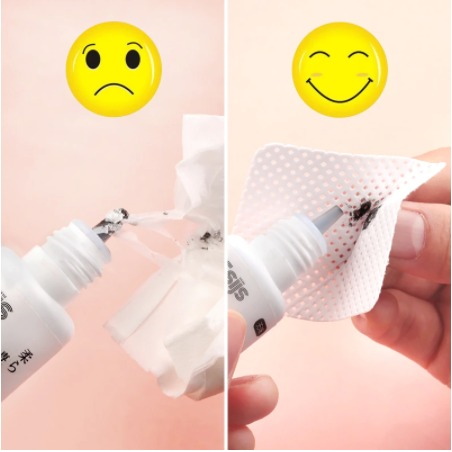 Безворсовые салфетки для клея, 200 шт