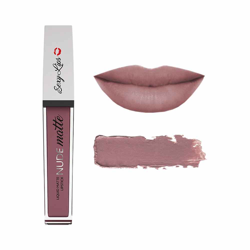 Innovator Cosmetics Помада губная жидкая матовая Sexy Lips, NUDE matte