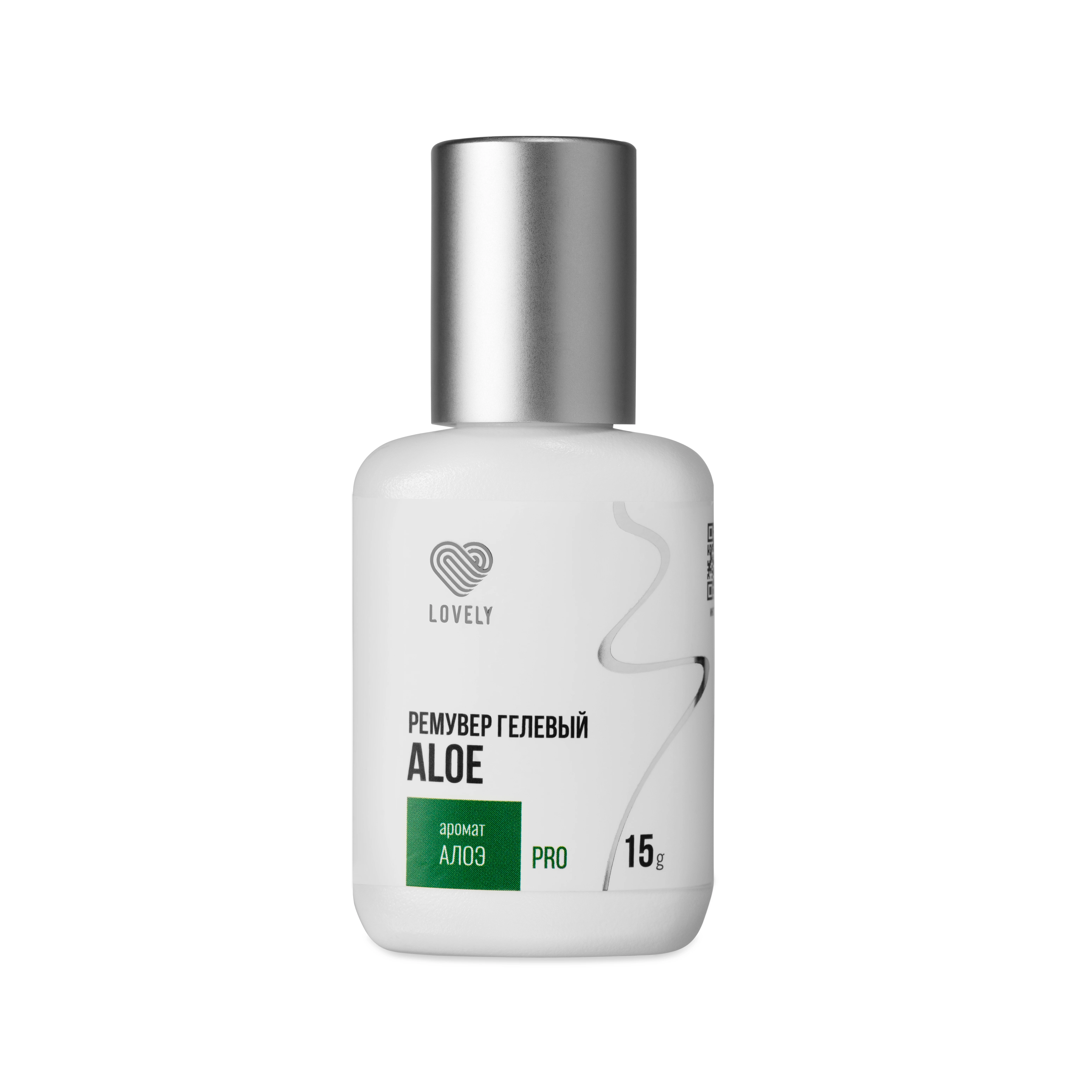 LOVELY Ремувер гелевый "Aloe" аромат алоэ, 15g