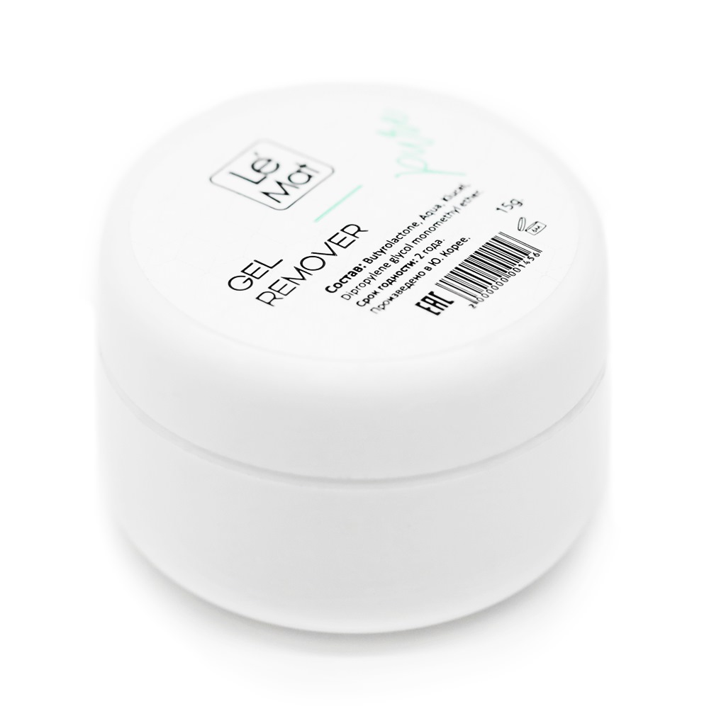 Le Maitre Ремувер гелевый Pure, 15 г