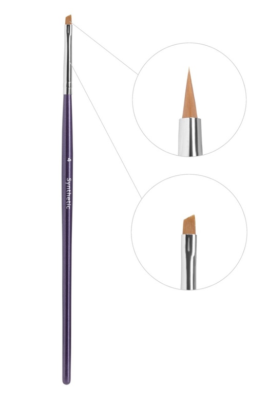 Creator Synthetic Кисть Синтетик (скошенная) №4