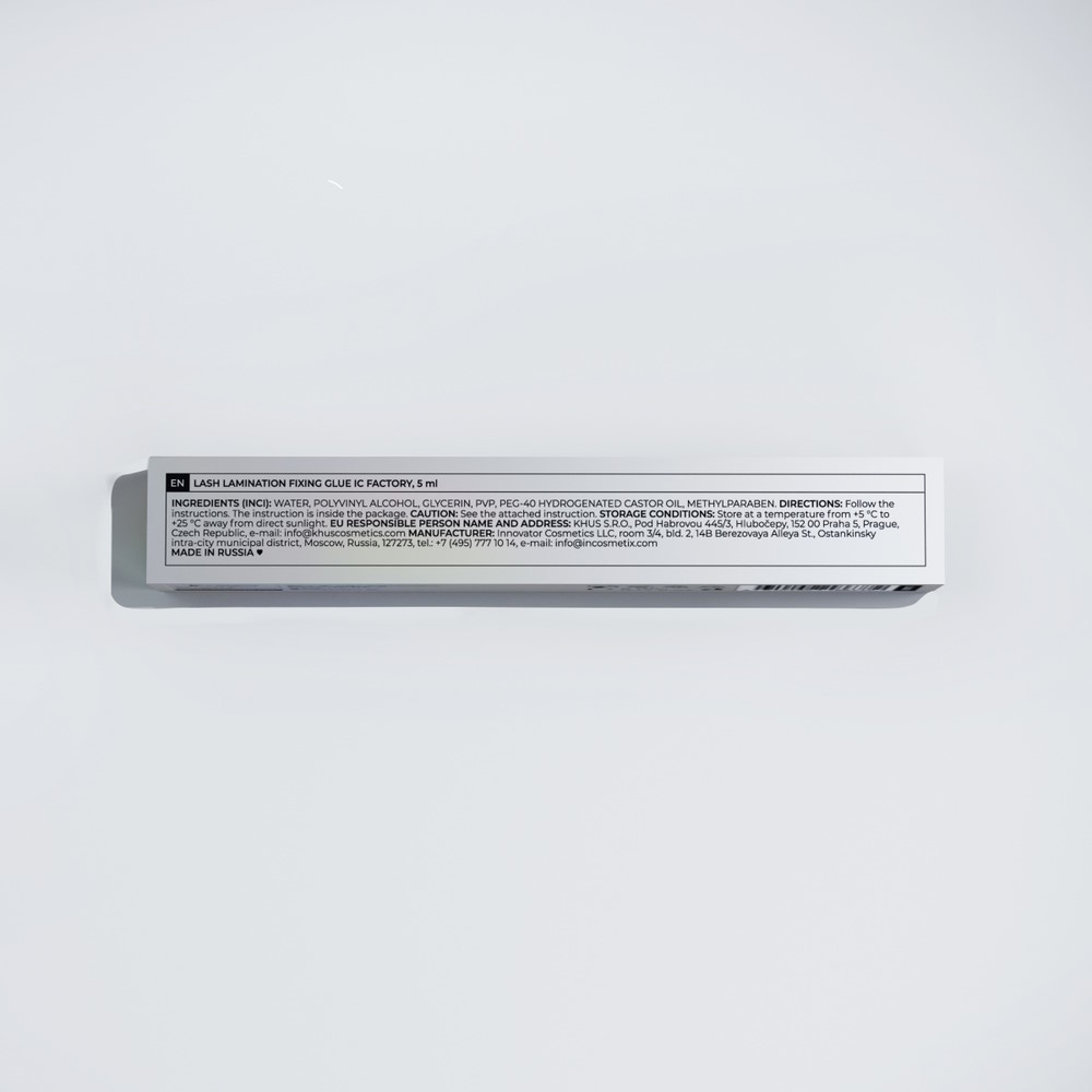 IC Factory Клей для ламинирования ресниц FIXING GLUE, 5 мл