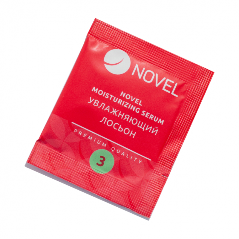 Novel Состав №3 Увлажняющая сыворотка  для ламинирования ресниц и бровей, саше