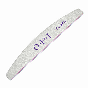 OPI Пилка для ногтей ЛОДКА Тонкая 180/240 (18см) (50шт/уп)
