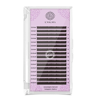 Enigma Ресницы черные - 16 линий