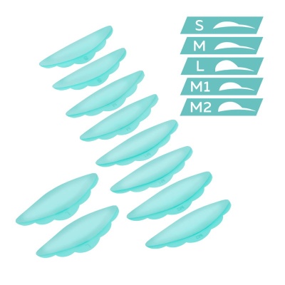 Innovator Cosmetics Набор валиков силиконовых ULTRA SOFT (5 размеров)