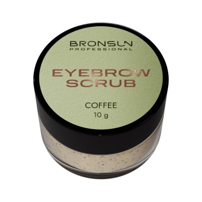 Bronsun Скраб кофейный для бровей, 10 г
