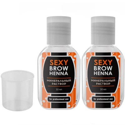 Innovator Cosmetics Набор для разведения хны Sexy Brow Henna