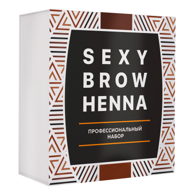 Innovator Cosmetics Набор хны для бровей Sexy Brow Henna