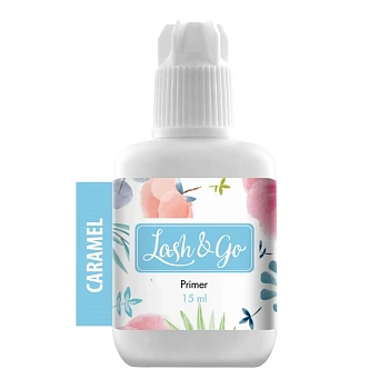Lash&Go Праймер Caramel с ароматом карамели, 15 мл