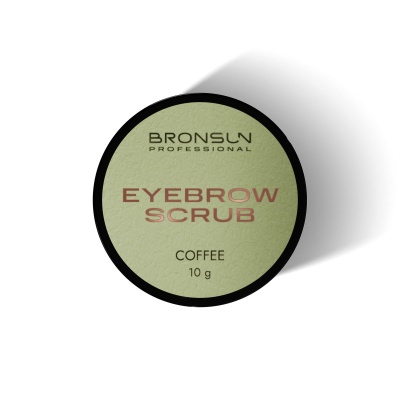Bronsun Скраб кофейный для бровей, 10 г