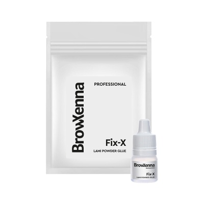 BrowXenna Пудра для ламинирования Fix-X Lami Powder Glue, 3 мл