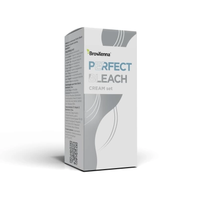 BrowXenna Профессиональный набор средств для осветления волосков Perfect Bleach