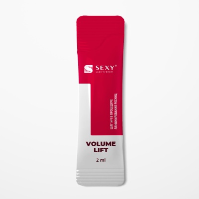 Innovator Cosmetics Набор №1 VOLUME LIFT для ламинирования ресниц и бровей SEXY LAMINATION, (3 саше x 2мл)