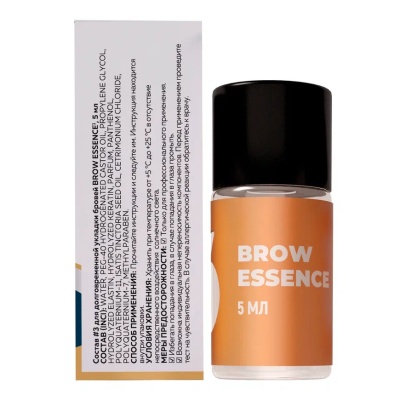 Innovator Cosmetics Состав для долговременной укладки бровей №3 Brow Essence, 5 мл