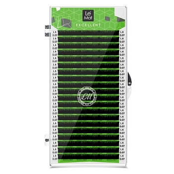 Le Maitre Ресницы черные Excellent - 20 линий