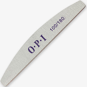 OPI Пилка для ногтей ЛОДКА Тонкая 100/180 (18см) (50шт/уп)