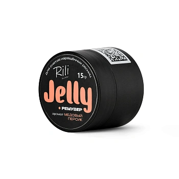 Rili Ремувер jelly аромат медовый персик, 15 г