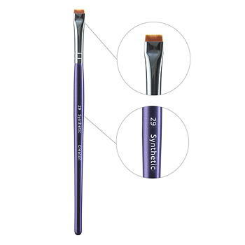 Creator Synthetic Кисть Синтетик (прямая "упругое лезвие") №29