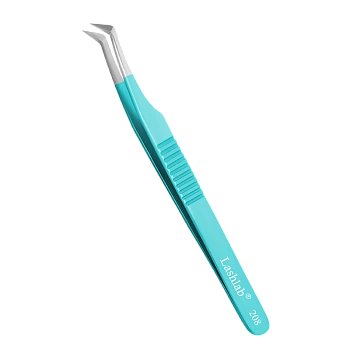 Lashlab пинцет для наращивания ресниц Топорик №208