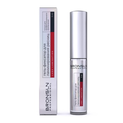 Bronsun Гель-фиксатор для ламинирования ресниц INSTANT FIXING GEL, 5 мл