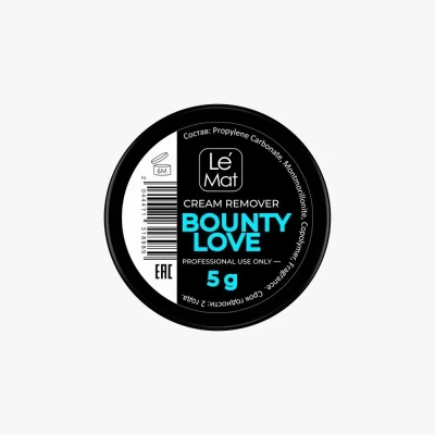 Le Maitre Ремувер кремовый Bounty love, 5 г