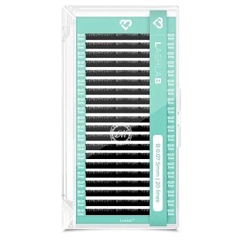 LashLab Ресницы черные - 20 линий