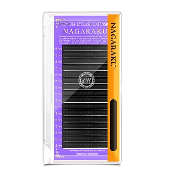 Nagaraku Ресницы черные - 16 линий